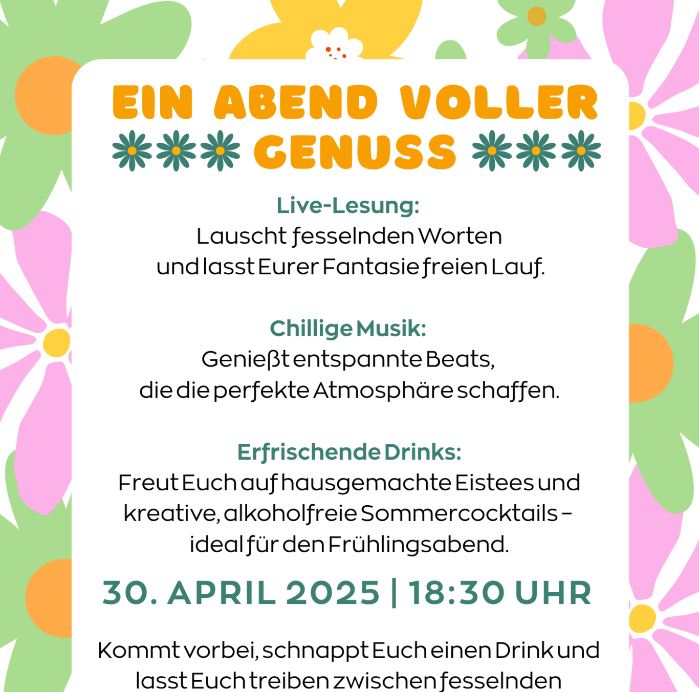 Veranstaltung in der Galerie Carparten